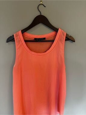 French Connection Coral Scoop Neck Tank Top